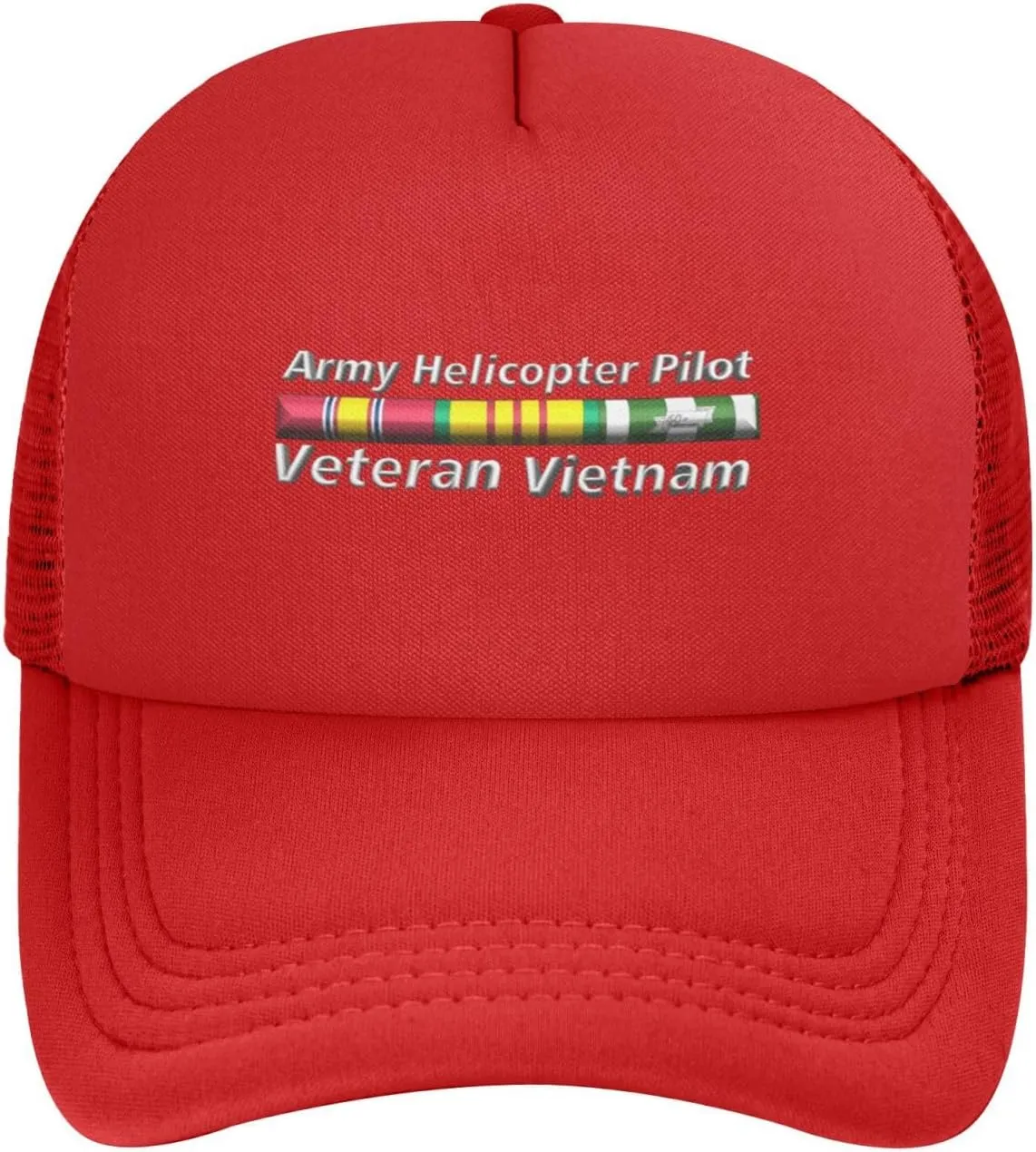 Army Helicopter Pilot Vietnam Veteran Baseball Cap for Men Women Mesh Hat Adjustable Trucker Hat Dad Hat