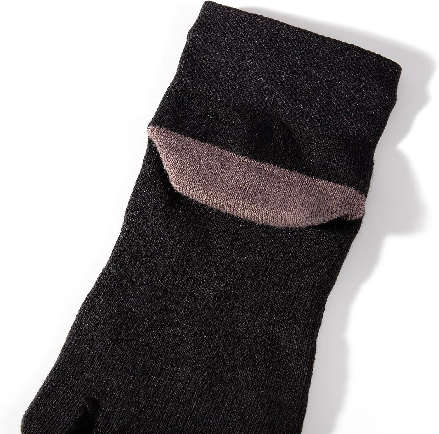 Coolmax Toe Socks for Women and Men No Show Low Cut High Performance 5 Finger Running Socks Athletic Wicking 3 Pack