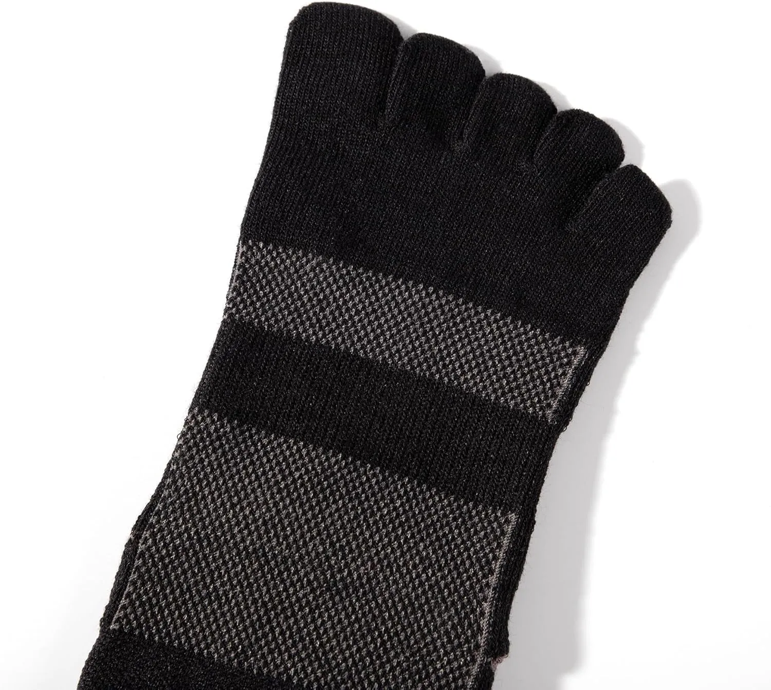 Coolmax Toe Socks for Women and Men No Show Low Cut High Performance 5 Finger Running Socks Athletic Wicking 3 Pack