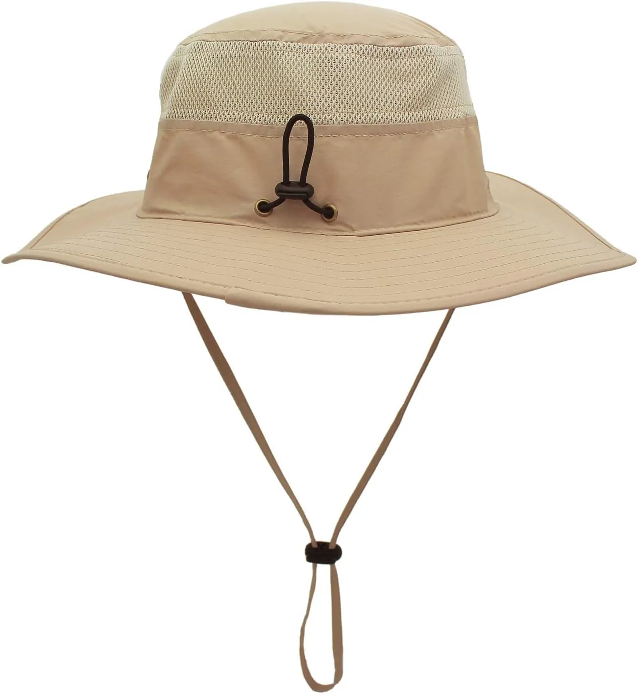 Duakrs Unisex Wide Brim Sun Hat,Outdoor UPF 50  Waterproof Boonie Hat Summer UV Protection Sun Caps
