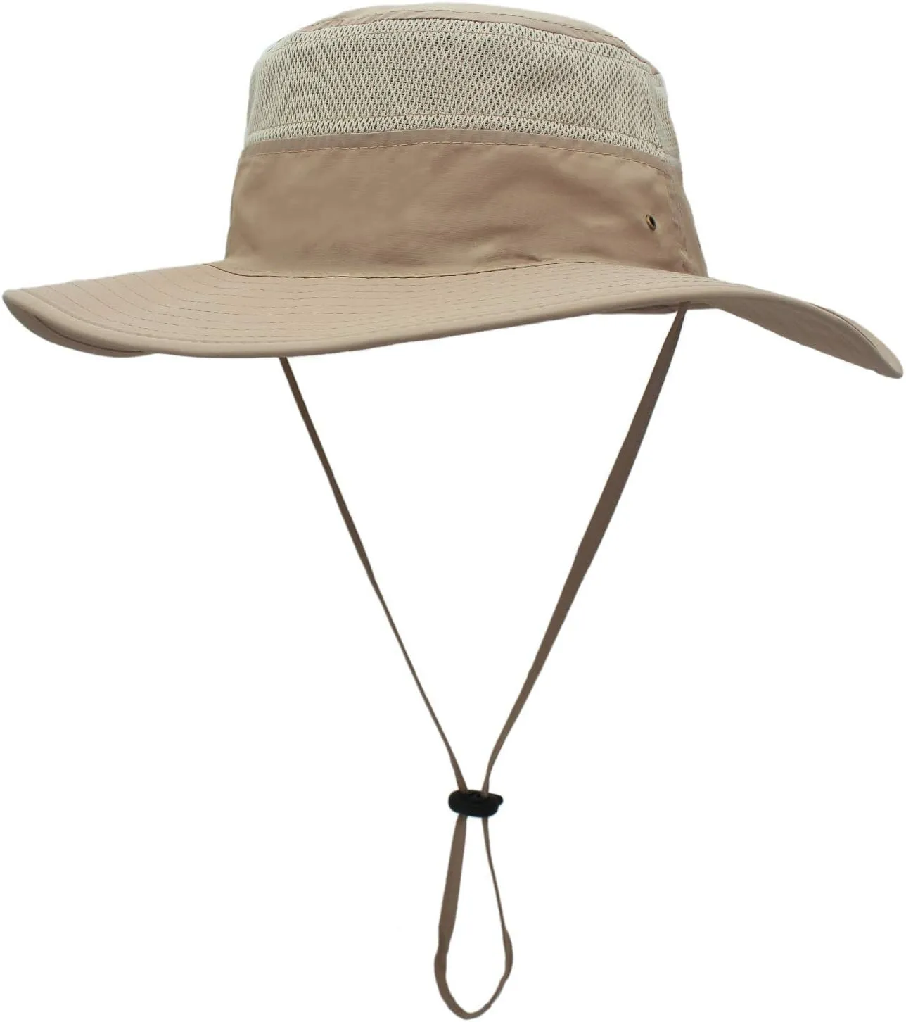 Duakrs Unisex Wide Brim Sun Hat,Outdoor UPF 50  Waterproof Boonie Hat Summer UV Protection Sun Caps