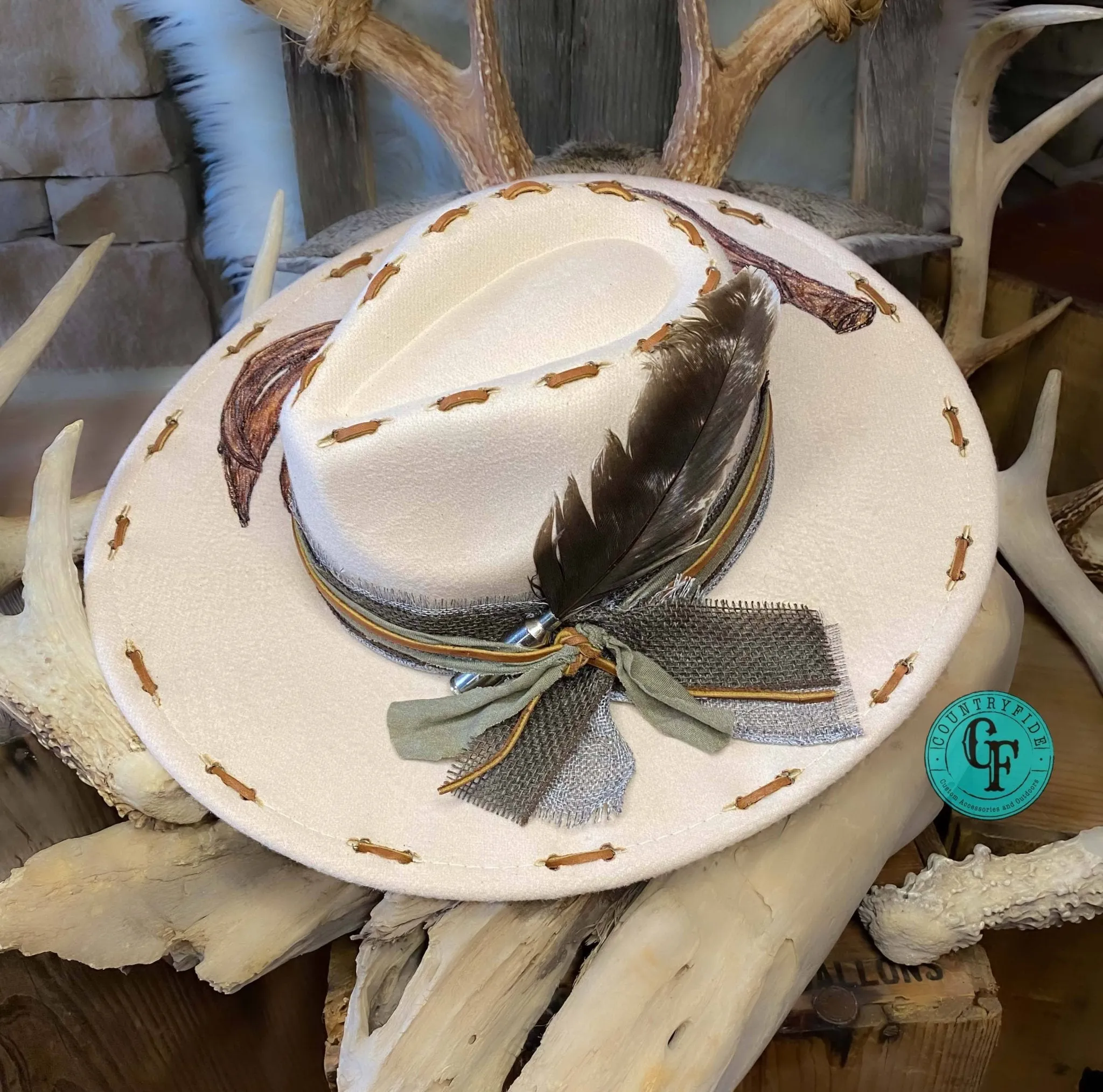 DYANI ANTLER FEDORA