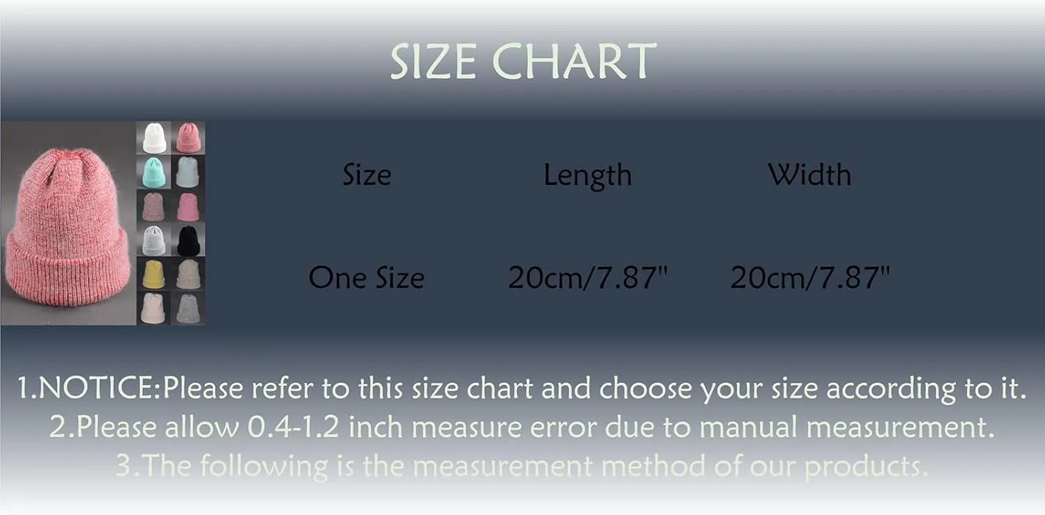 FUDERU Men's Ribbed Watch Cap with Patch Womens Winter Knitted Beanie Hat with Pom Warm Knit Cap Beanie for Women