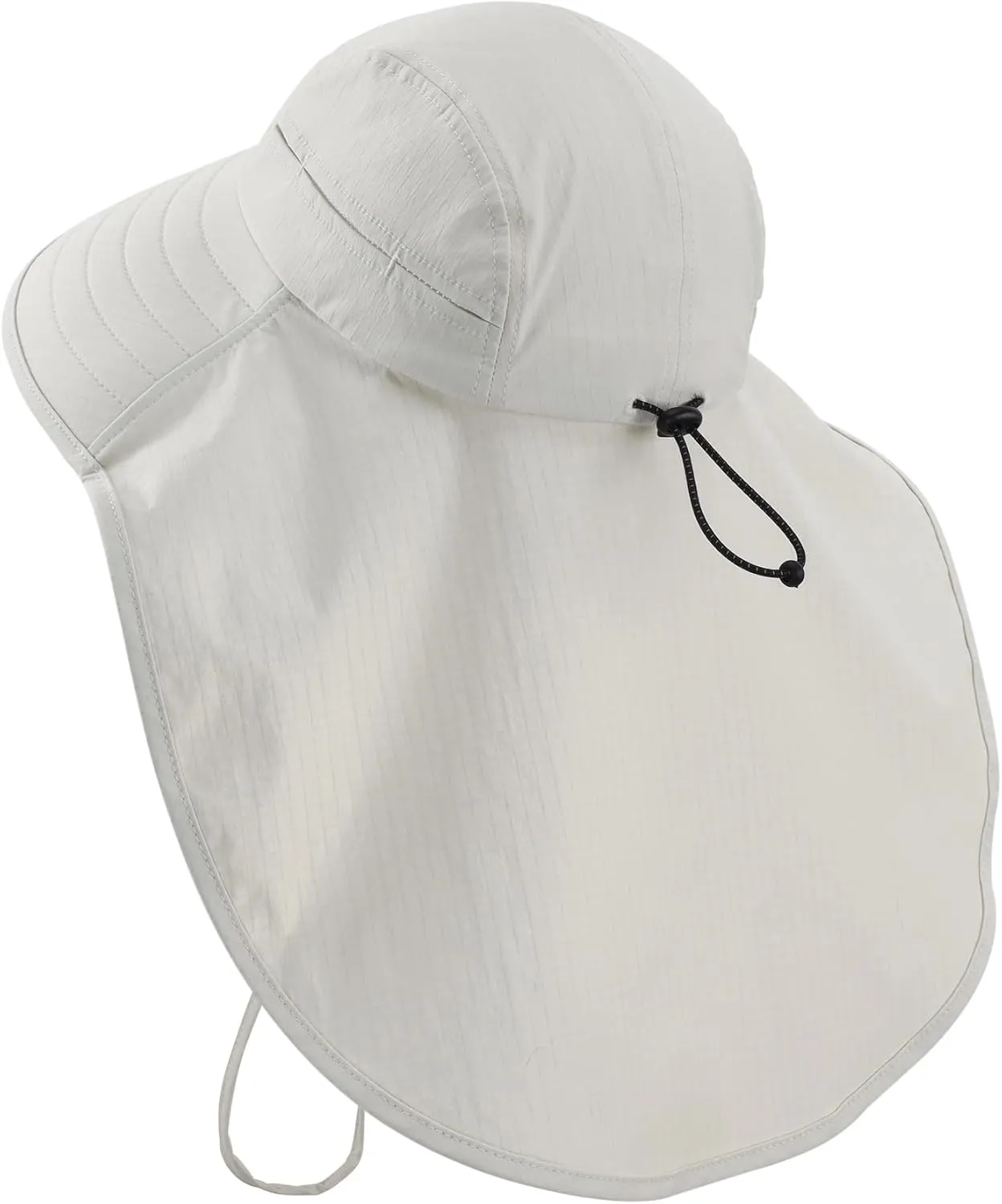 Home Prefer UPF 80  Sun Hat for Men Women Wide Brim Sun Hat with Neck Flap Summer Safari UV Protection Gardening Fishing Hat