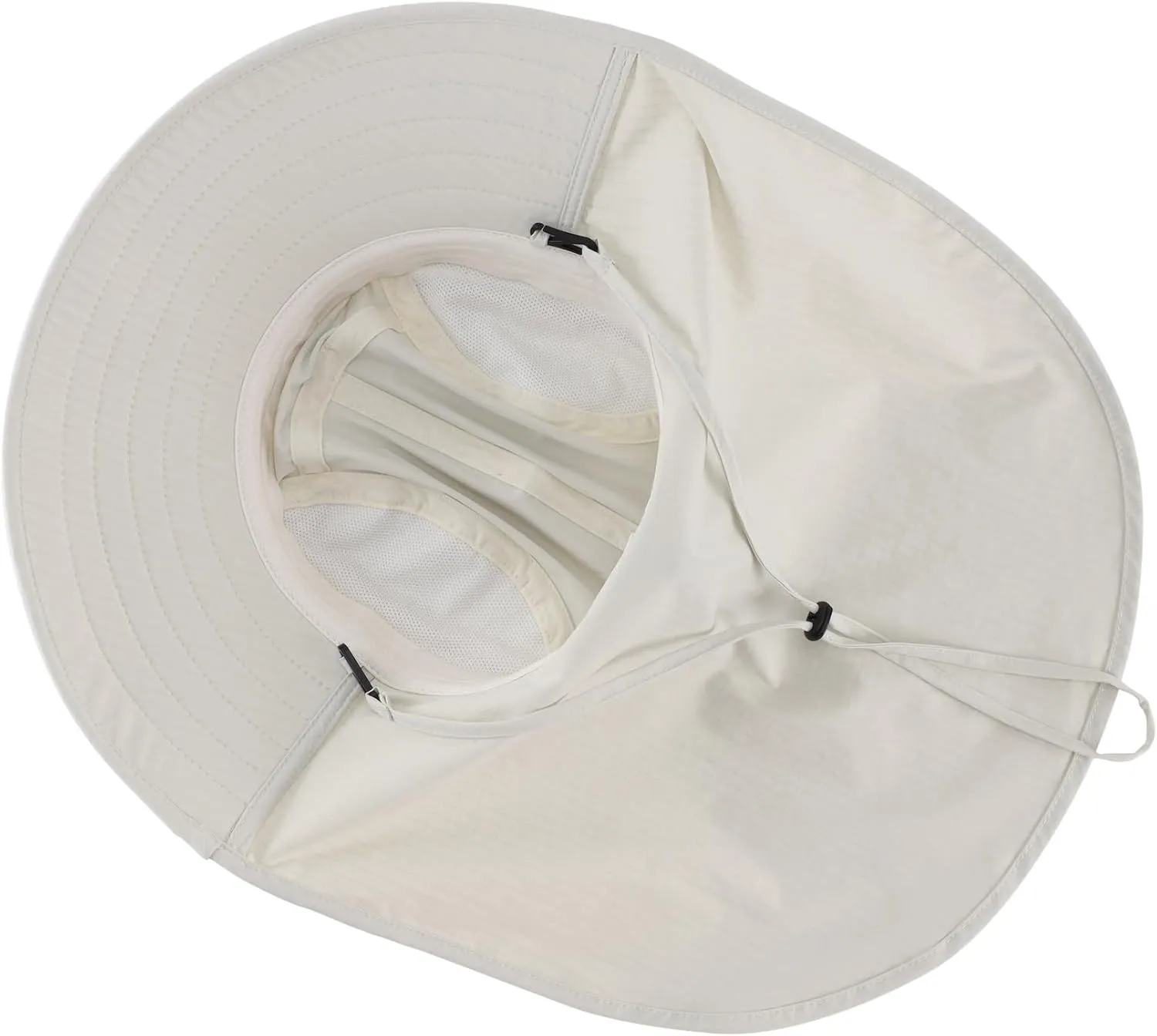 Home Prefer UPF 80  Sun Hat for Men Women Wide Brim Sun Hat with Neck Flap Summer Safari UV Protection Gardening Fishing Hat