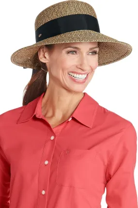 Ladies Sun Hat - UPF 50 Sun Protection - Classic Styling for on The Beach or in Town - Clara in Coffee (One Size)