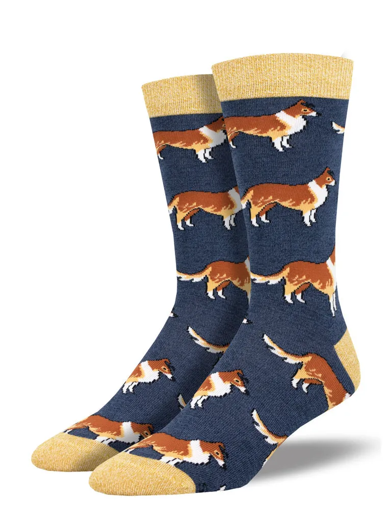 Men's Bamboo Collies Socks