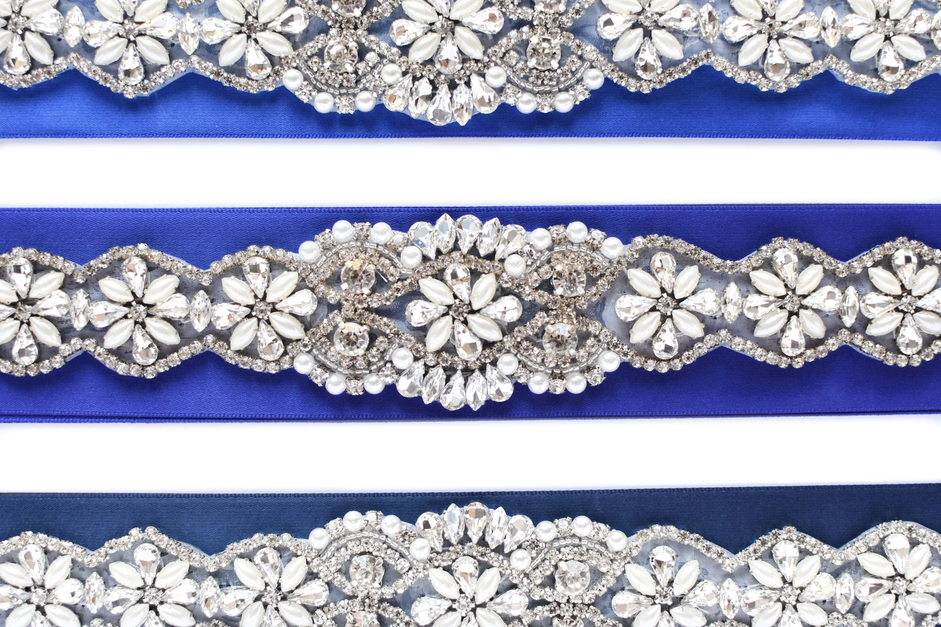 Rhinestone wedding belt - Style 006