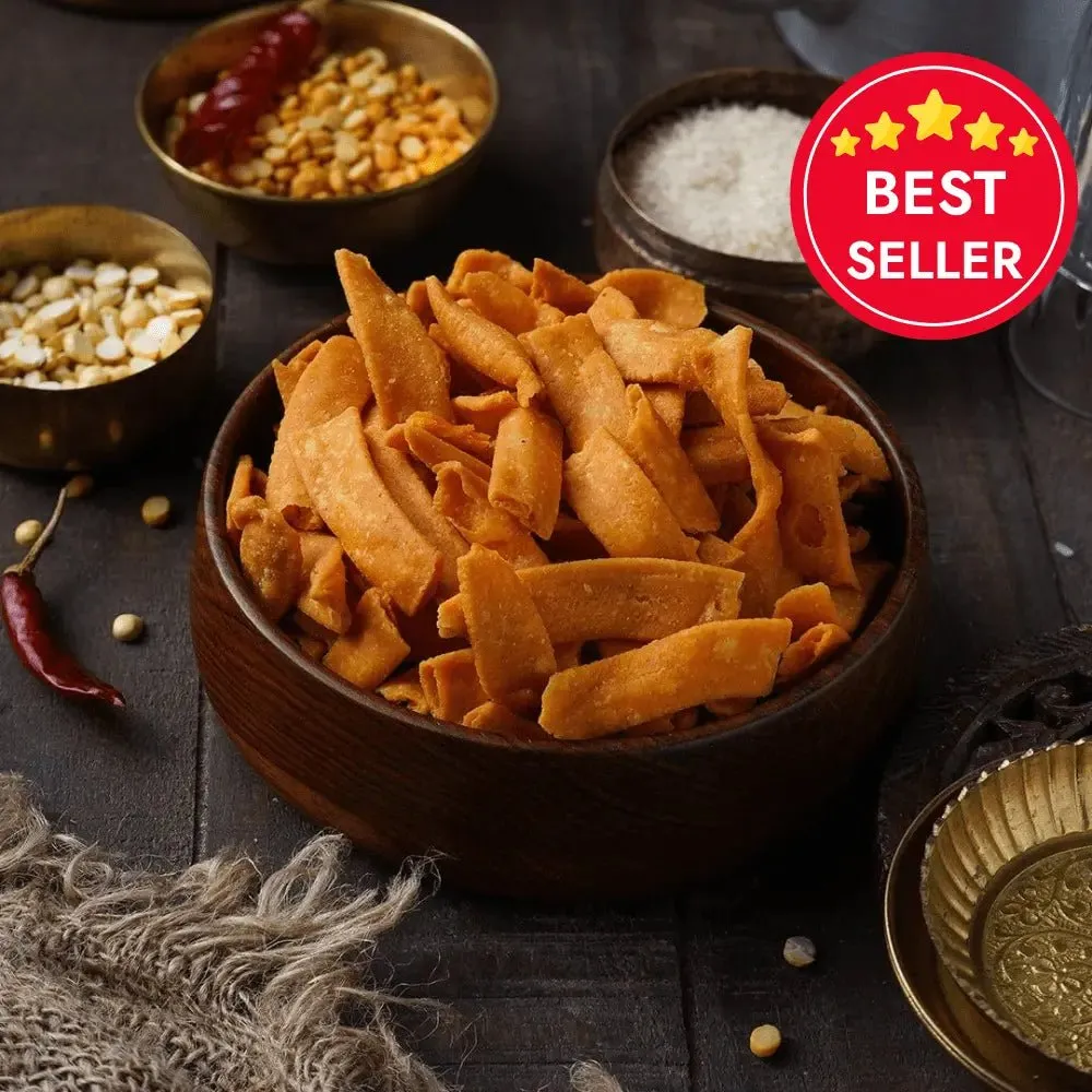 Ribbon Pakoda (Ribbon Murukku)