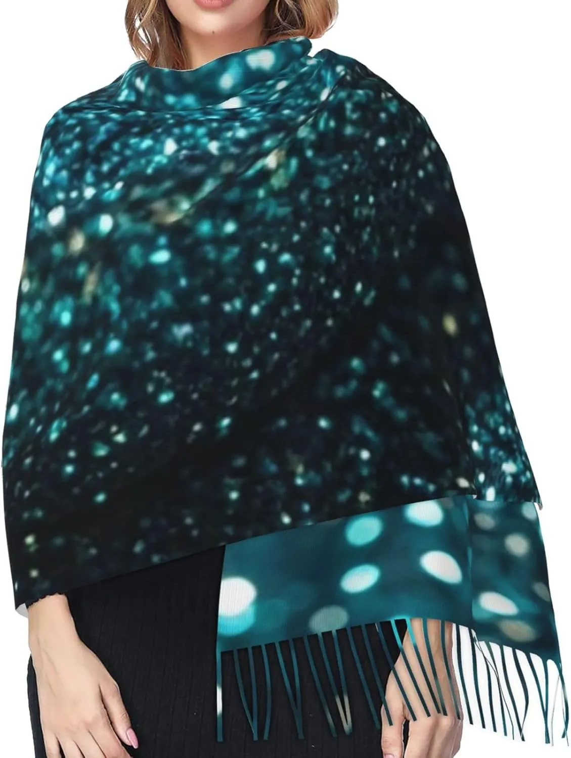 Scarf for Women Warm Fall Winter Scarves Tractor farm Super Soft Blanket Lightweight Shawl With Fringed