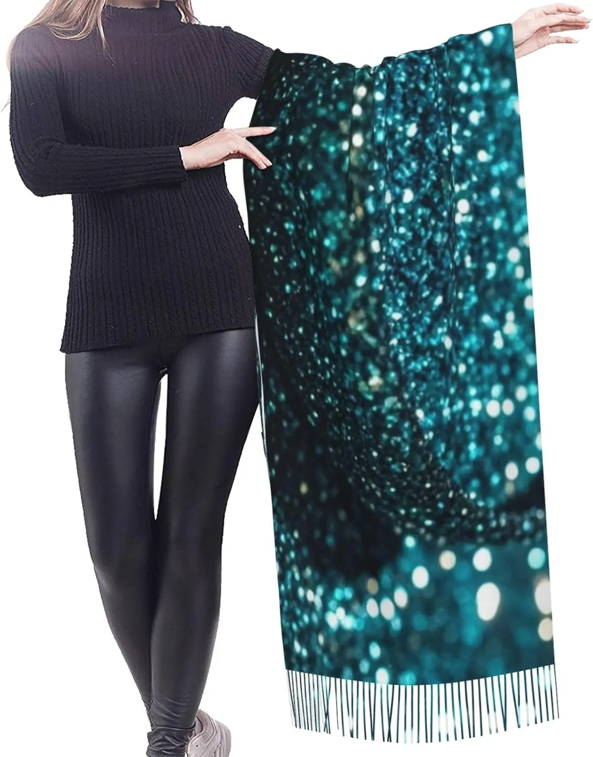 Scarf for Women Warm Fall Winter Scarves Tractor farm Super Soft Blanket Lightweight Shawl With Fringed