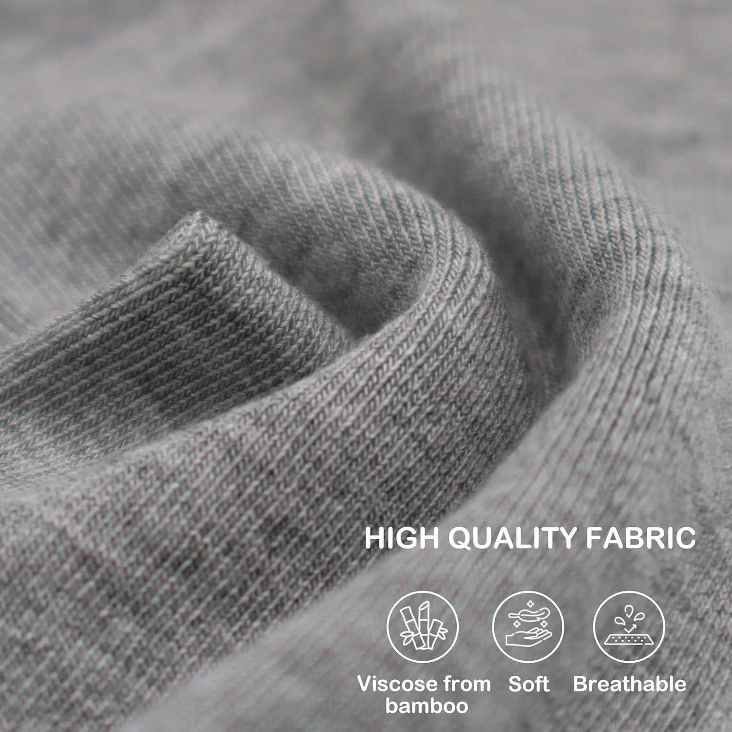 SERISIMPLE Women Thin Viscose Bamboo Socks Crew Lightweight Above Ankle Casual Dress Sock For Ladies Bootie Trouser 5 Pairs