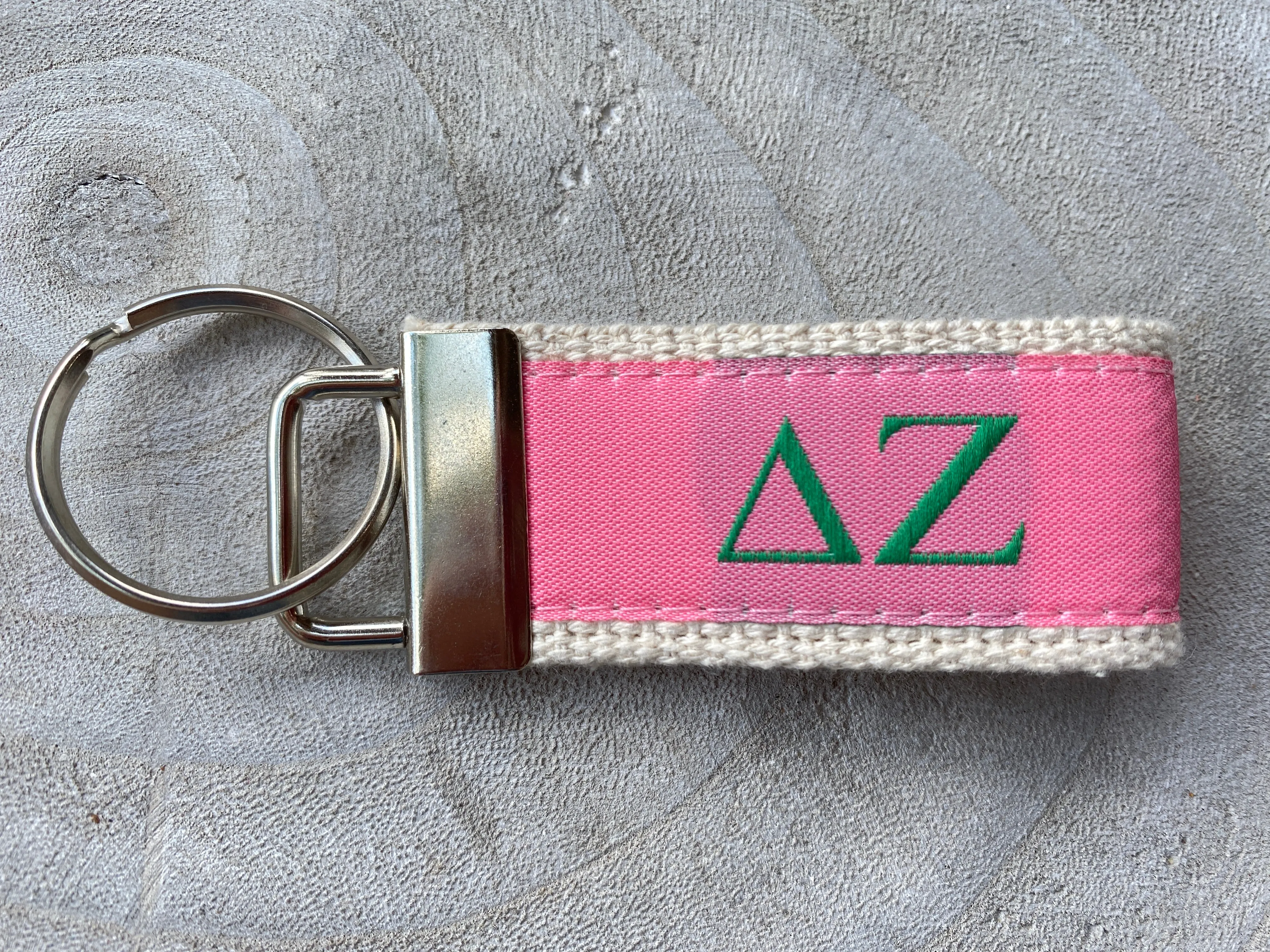 Sorority Ribbon Key Chains