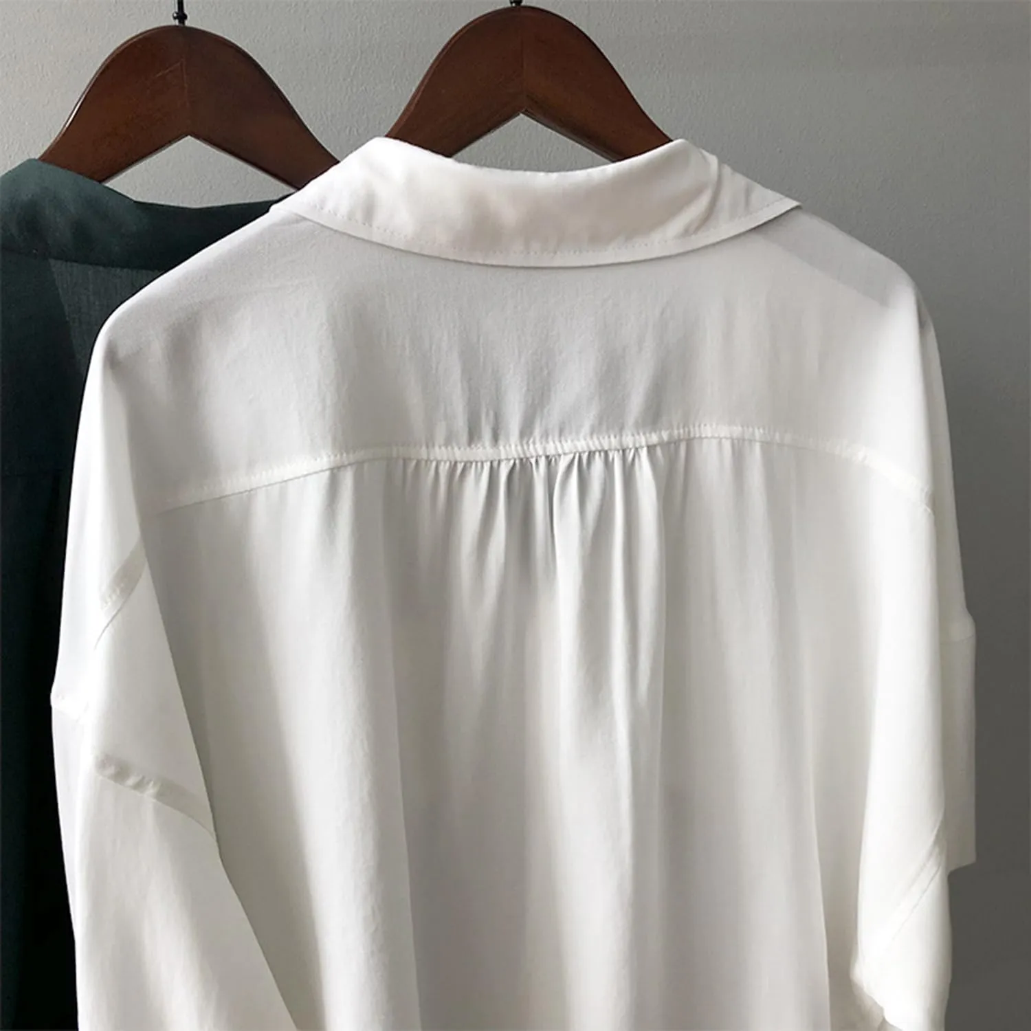 SRHJOPNFR Womens Button Down Shirt Fashion Tie Front Knot Short Sleeve Tops Casual Business Blouse