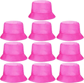 Unisex Bucket Hats Bulk, Solid Color Sun Hat Bucket Caps for Women Sumer Beach Outdoor Travel