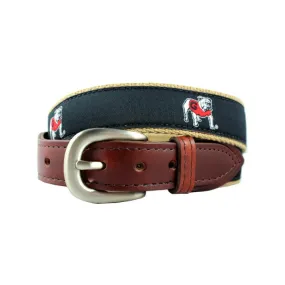 University of Georgia Ribbon Belt