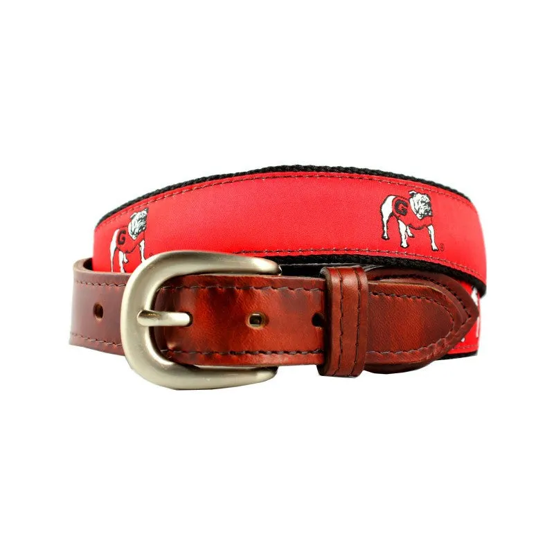 University of Georgia Ribbon Belt