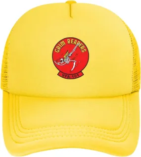 Vf-101 Grim Reapers Baseball Cap for Men Women Mesh Hat Adjustable Trucker Hat Dad Hat