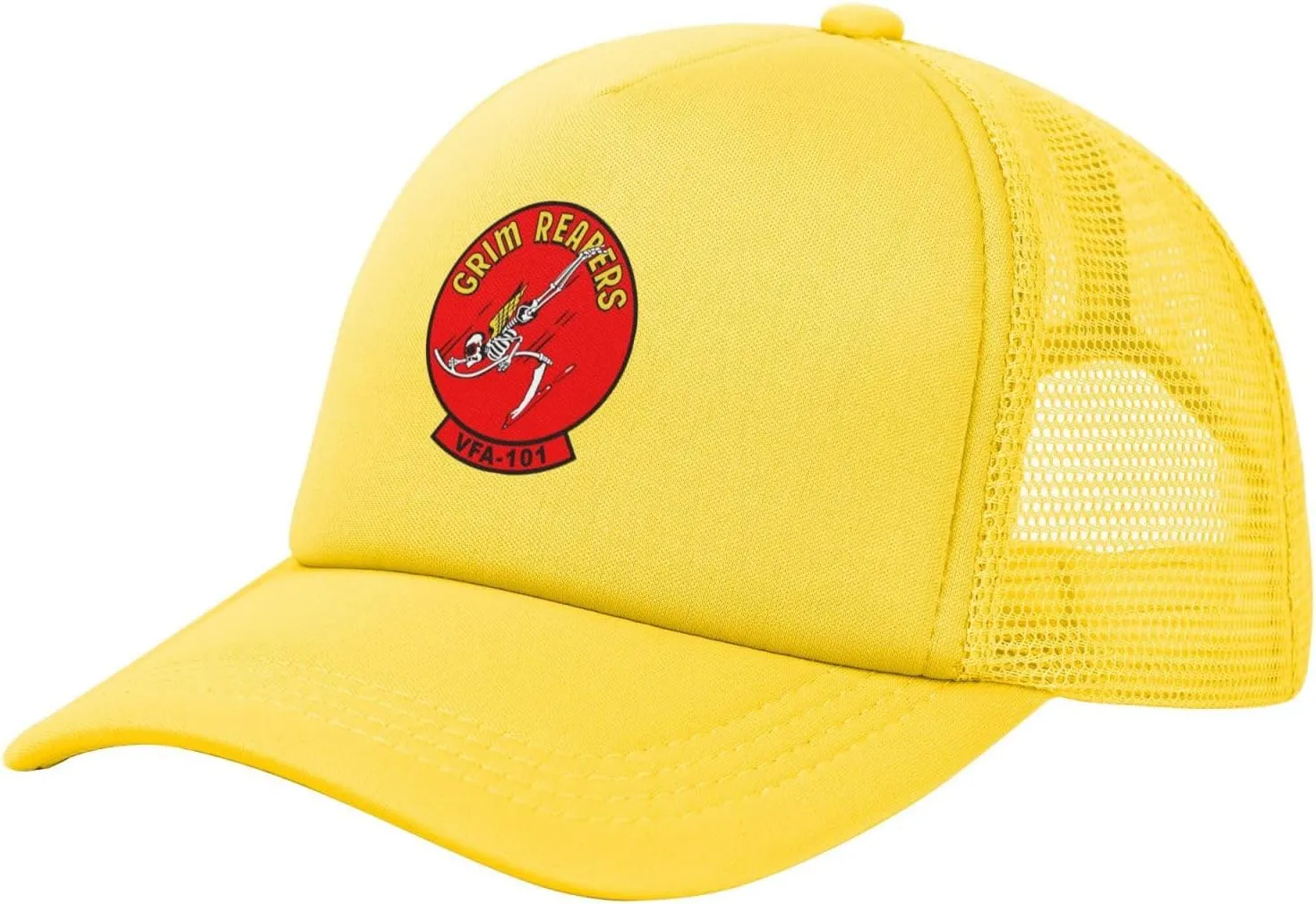 Vf-101 Grim Reapers Baseball Cap for Men Women Mesh Hat Adjustable Trucker Hat Dad Hat