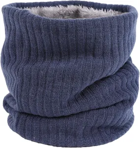 Winter Fleece Neck Warmer Men Scarf Thermal Windproof and Breathable Wrap for Neck Protection Winter Neck Scarf