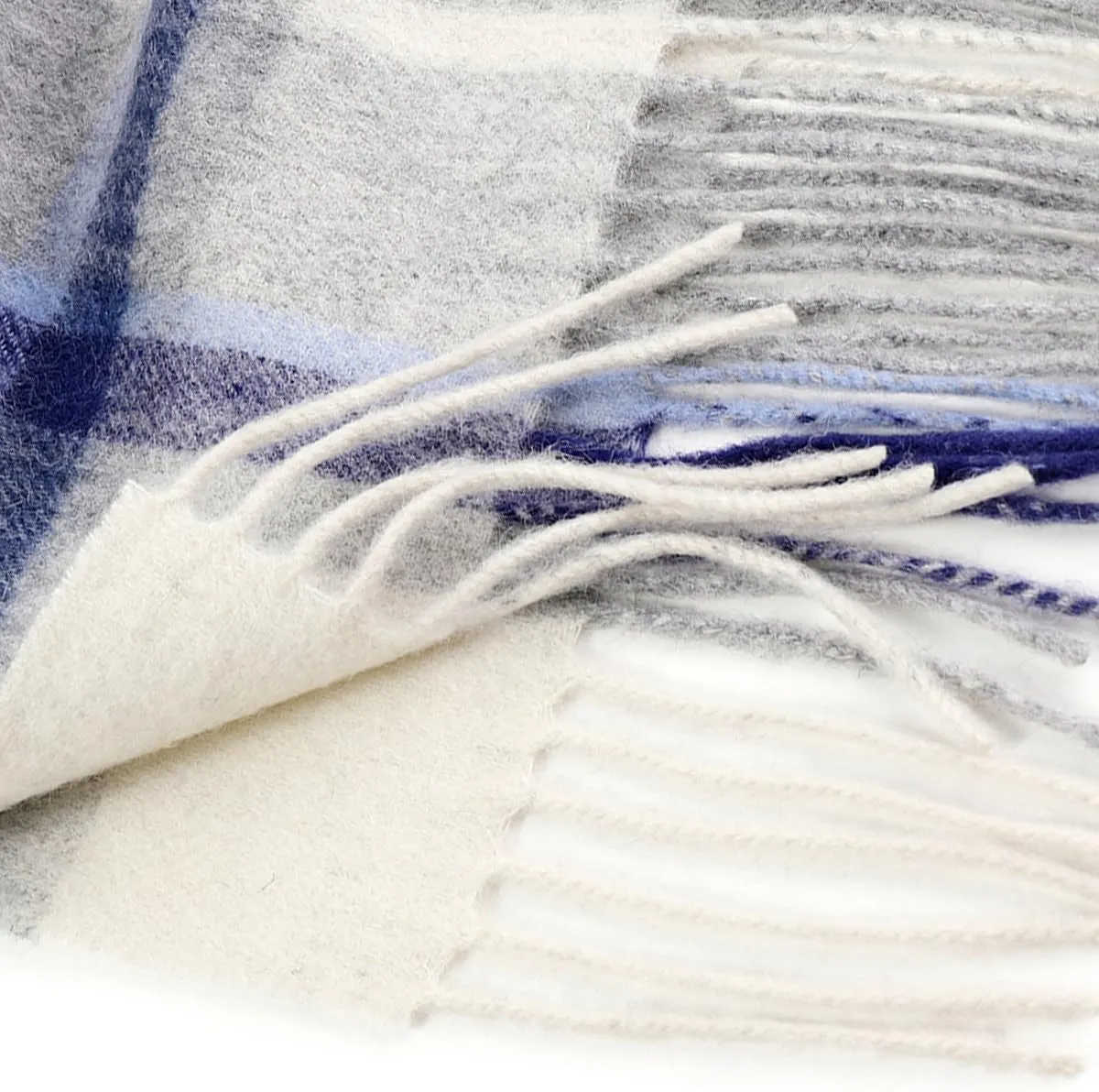 Winter Wool Plaid Striped Scarf for Men,Women Fashion Tartan Checkered Scarf Scarves
